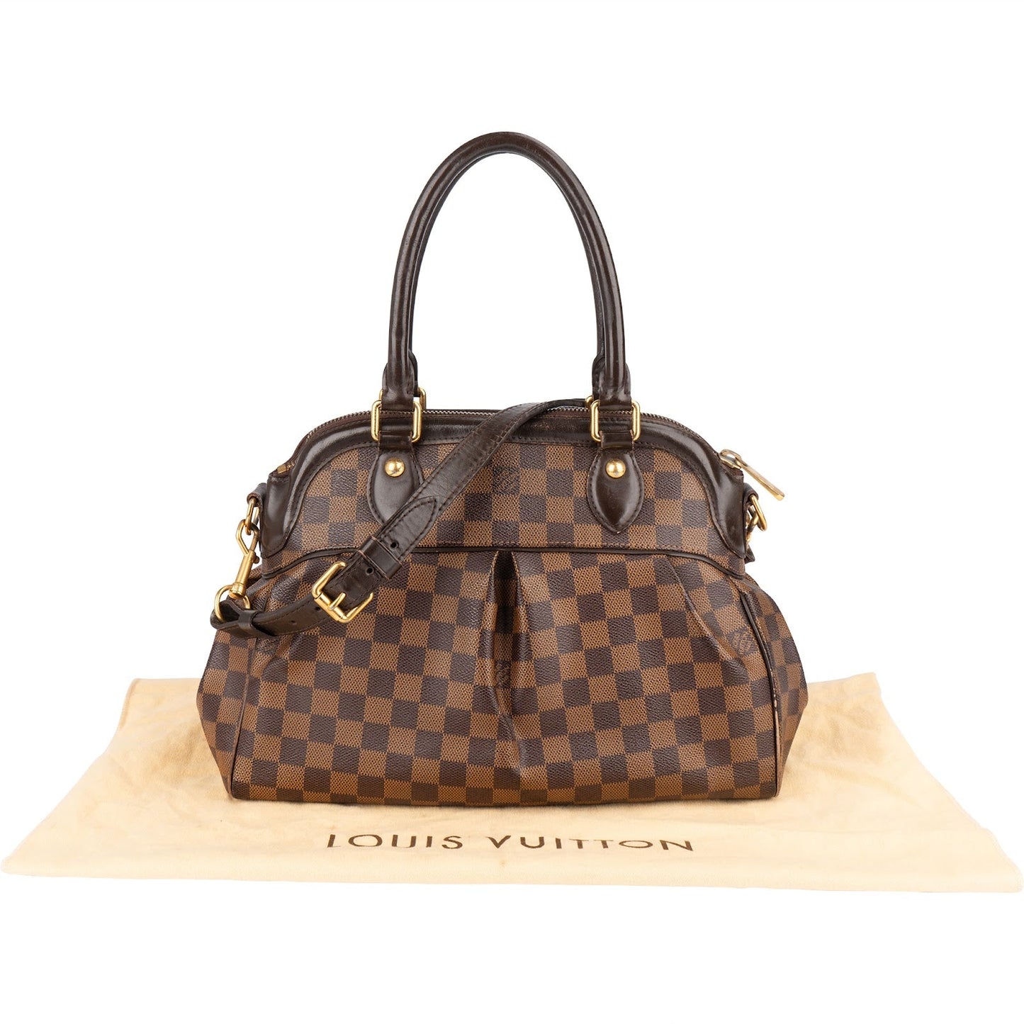 Louis Vuitton Monogram Damier Ebene Canvas Trevi PM Handbag