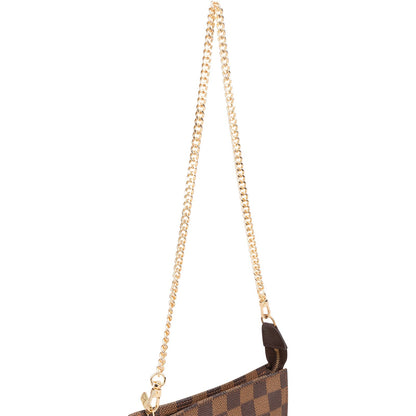 Louis Vuitton Monogram Damier Ebene Bucket Pochette Accessoires Shoulder Bag