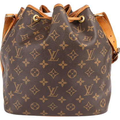 Louis Vuitton Monogram Canvas Sac Noé Petit Shoulder Bag