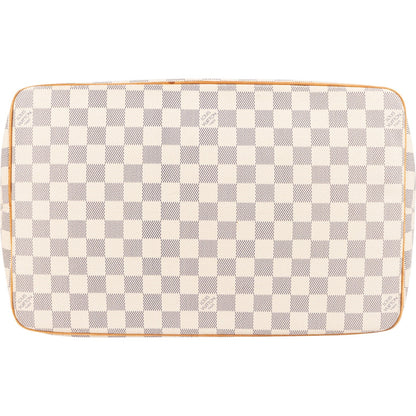 Louis Vuitton Monogram Damier Azur Saleya GM Shoulder Bag