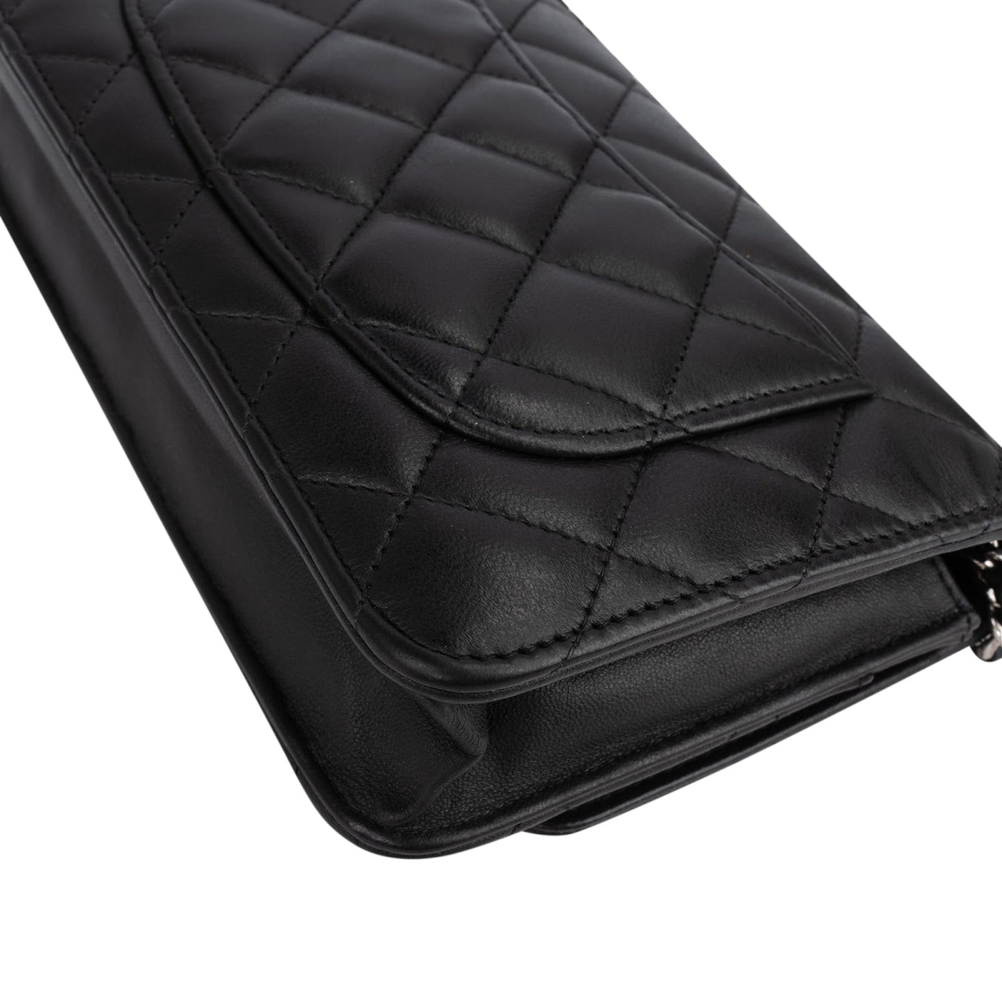 Chanel Quilted Lambskin Wallet on Chain Crossbody Bag