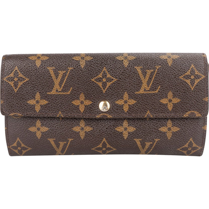 Louis Vuitton Monogram Canvas Sarah Wallet