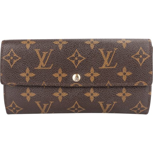 Louis Vuitton Monogram Canvas Sarah Wallet