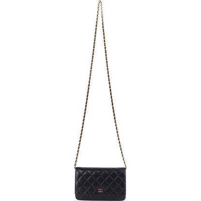 Chanel Quilted Lambskin CC Wallet On Chain Crossbody Bag