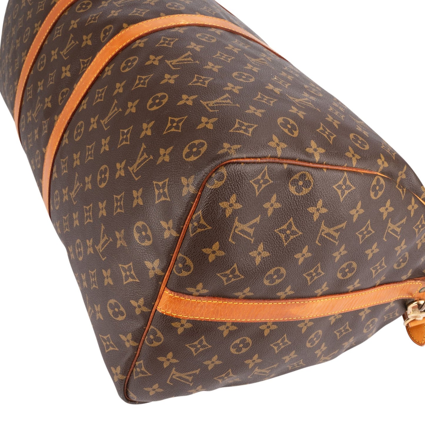Louis Vuitton Monogram Canvas Keepall 60 Bandoulière Travel Bag