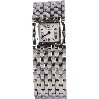 Cartier Silver Tone Tank Française 2384 Women Watch