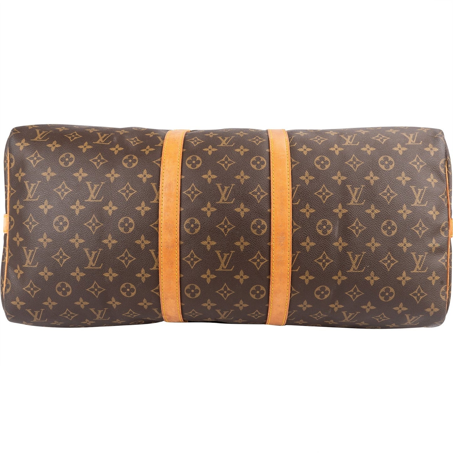 Louis Vuitton Monogram Canvas Keepall 55 Bandoulière Travel Bag