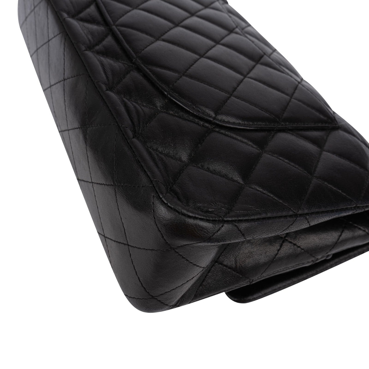 Chanel Quilted Lambskin Medium Double Flap Shoulder Bag