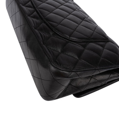 Chanel Quilted Lambskin Medium Double Flap Shoulder Bag