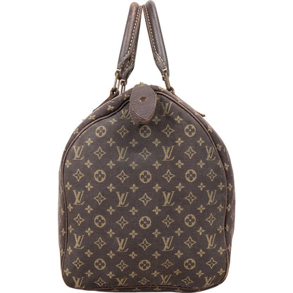 Louis Vuitton Mini Lin Monogram Speedy 30 Handbag