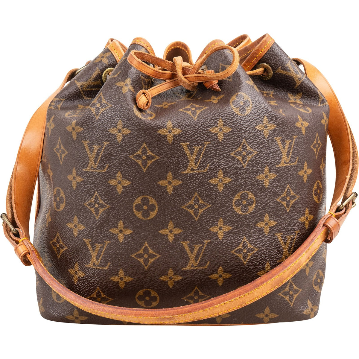 Louis Vuitton Monogram Canvas Sac Noé Petit Shoulder Bag