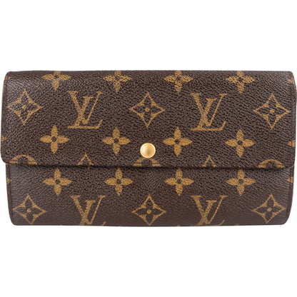 Louis Vuitton Monogram Canvas Sarah Wallet