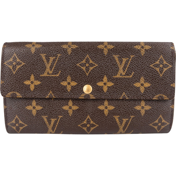 Louis Vuitton Monogram Canvas Sarah Wallet