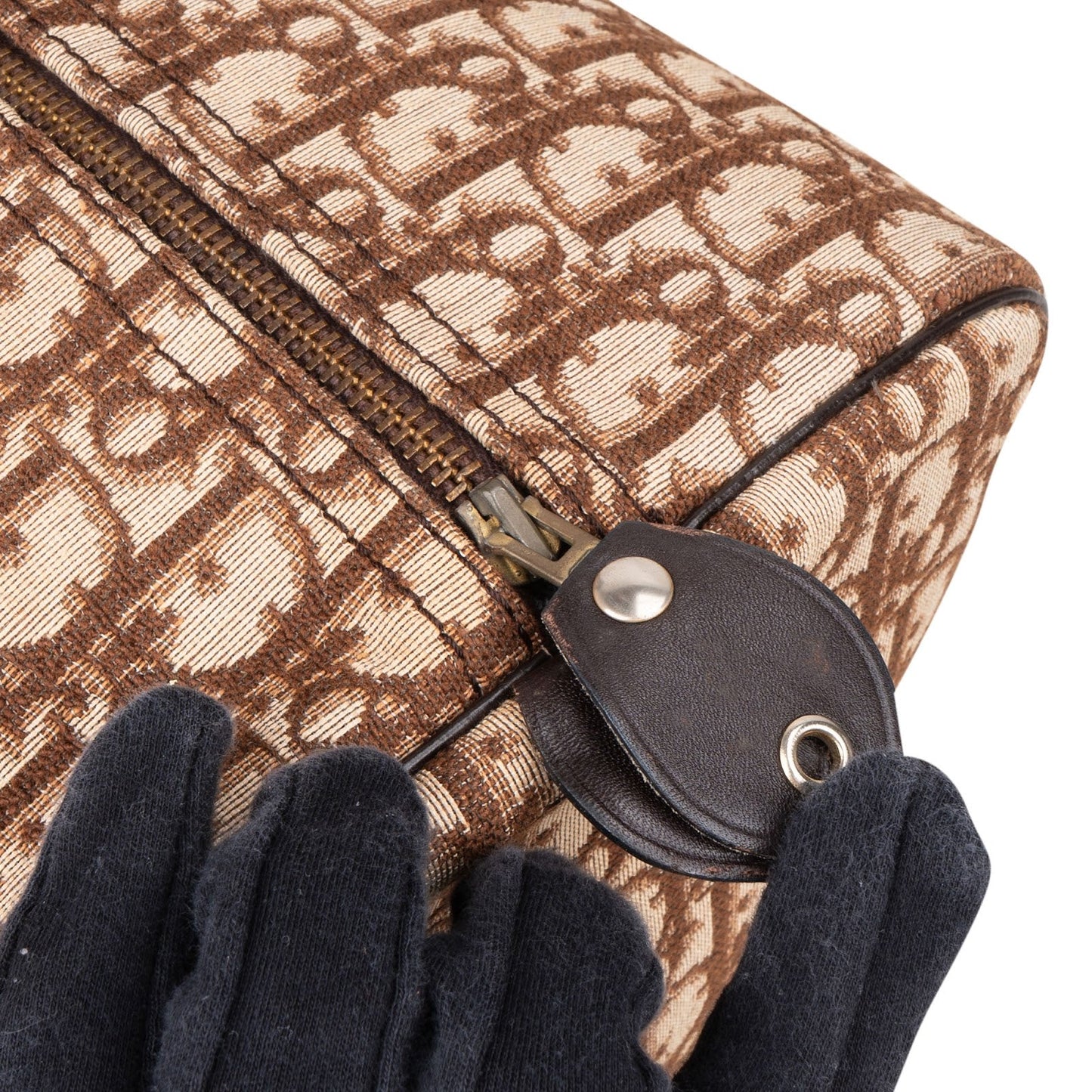 Christian Dior Trotter Monogram Boston 40 Handbag