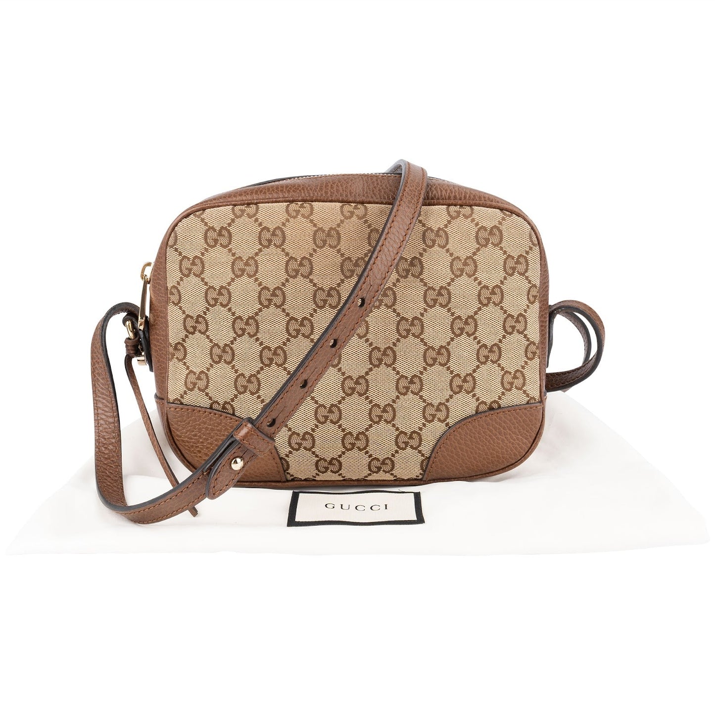 Gucci Monogram GG Bree Crossbody Bag