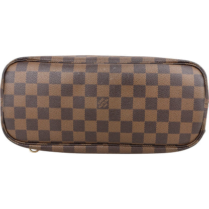 Louis Vuitton Monogram Damier Ebene Canvas Neverfull PM Shoulder Bag