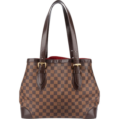 Louis Vuitton Monogram Damier Ebene Hampstead GM Shoulder Bag