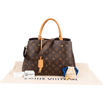 Louis Vuitton Monogram Canvas Montaigne MM Handbag