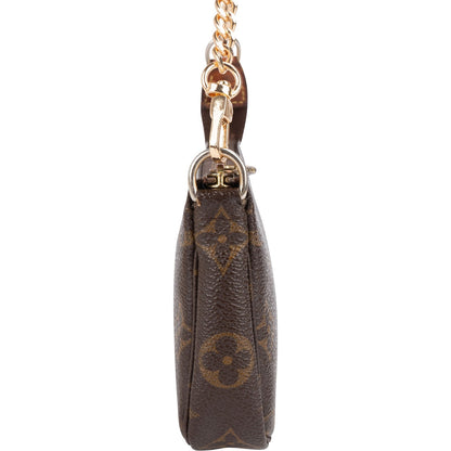 Louis Vuitton Monogram Canvas Mini Pochette Accessoires Shoulder Bag