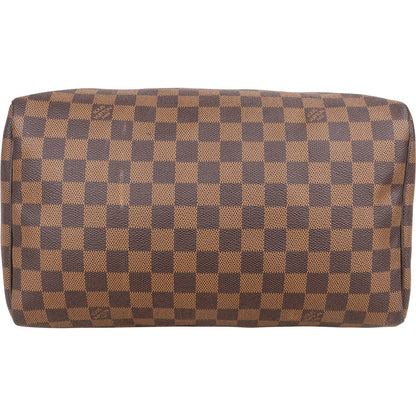 Louis Vuitton Monogram Damier Ebene Speedy 30 Handbag