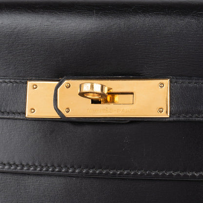 Hermès Box Calf Leather Kelly 32 Handbag
