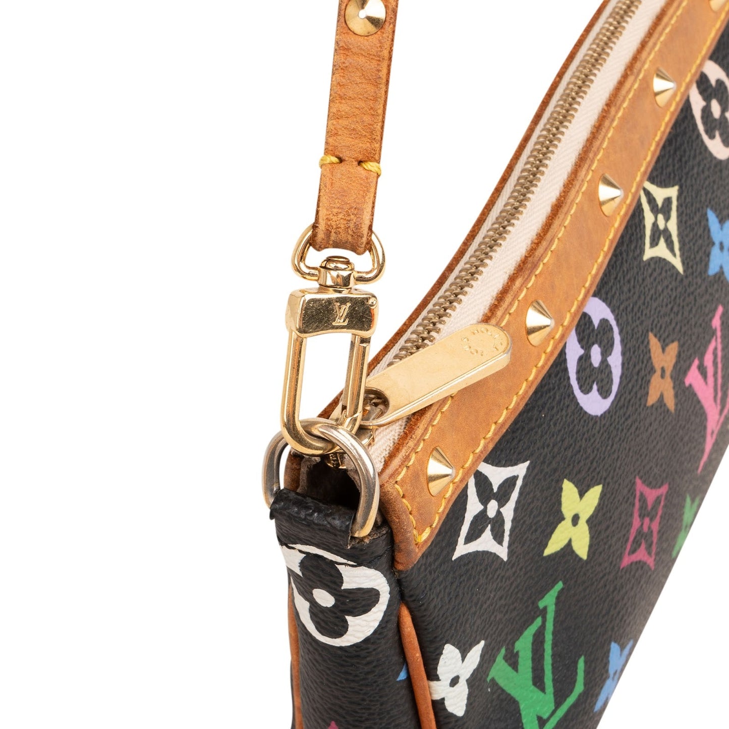 Louis Vuitton Canvas Monogram Multicolor Pochette Accessoires Handbag