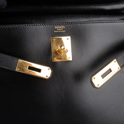 Hermès Box Calf Leather Kelly 32 Handbag