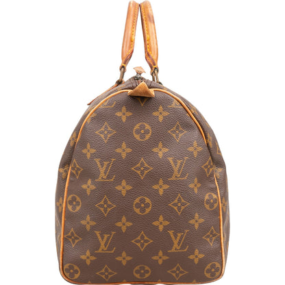 Louis Vuitton Monogram Canvas Speedy 35 Handbag