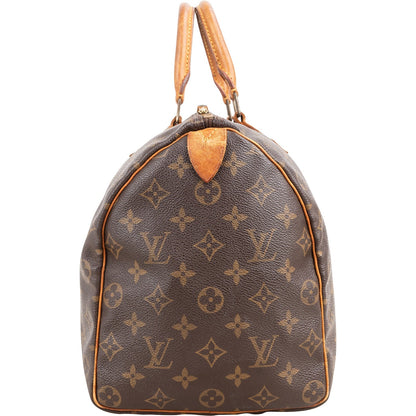 Louis Vuitton Monogram Canvas Speedy 35 Handbag