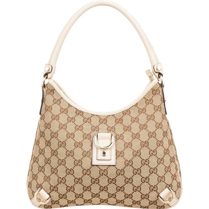 Gucci Monogram GG Canvas Abbey D-Ring Shoulder Bag