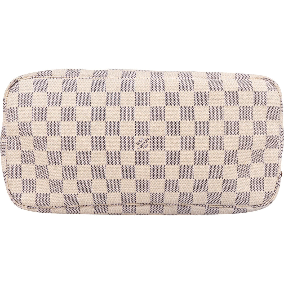 Louis Vuitton Monogram Damier Azur Canvas Neverfull MM Shoulder Bag