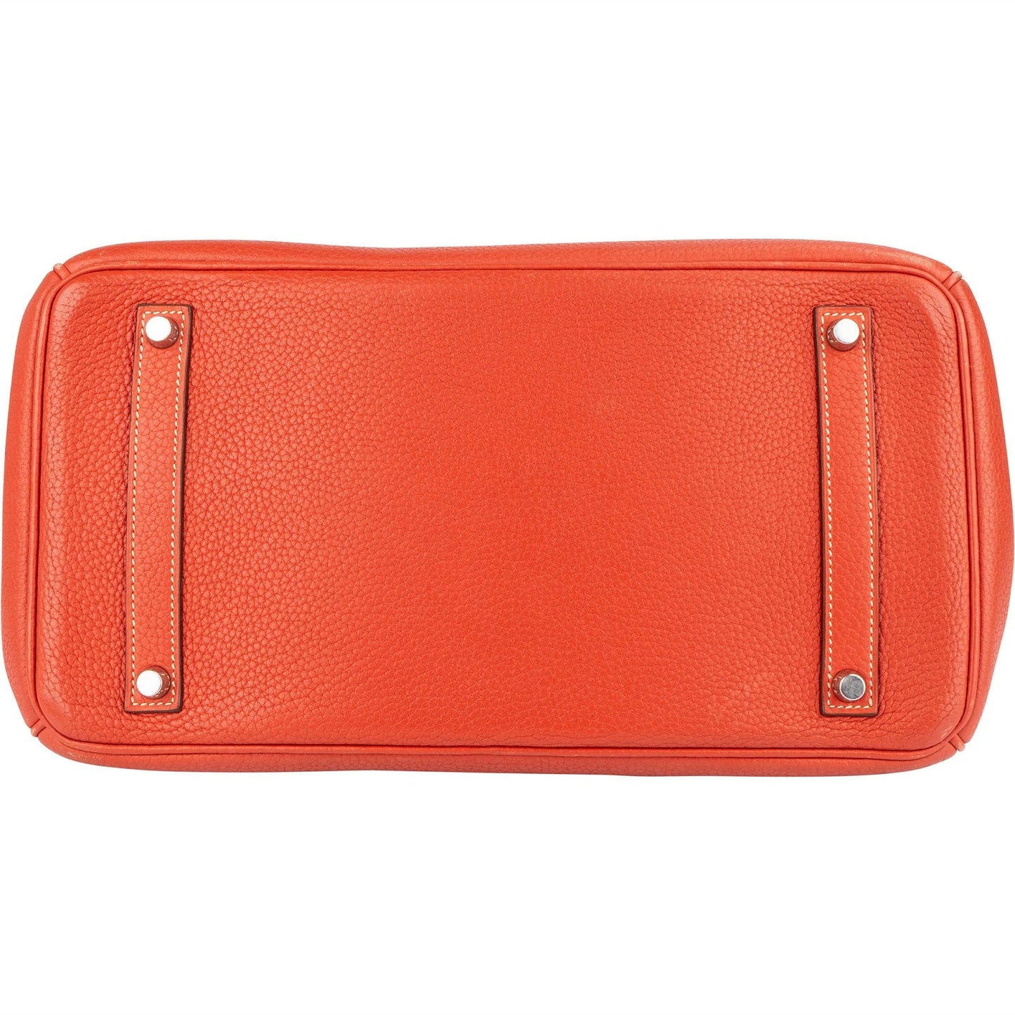 Hermès Pink Taurillon Clemence Birkin 35 Handbag Clay Red Bougainvillier