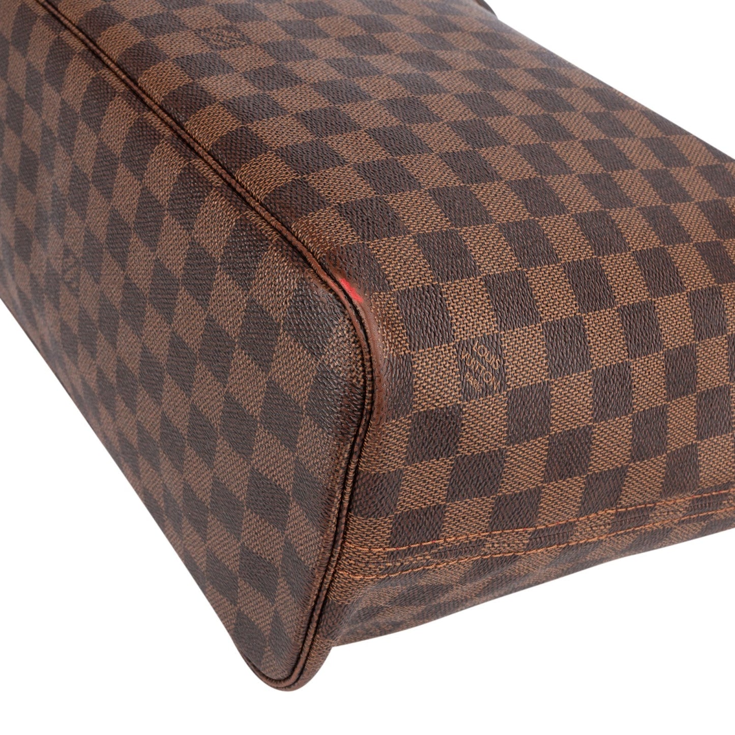 Louis Vuitton Monogram Damier Ebene Canvas Neverfull MM Shoulder Bag