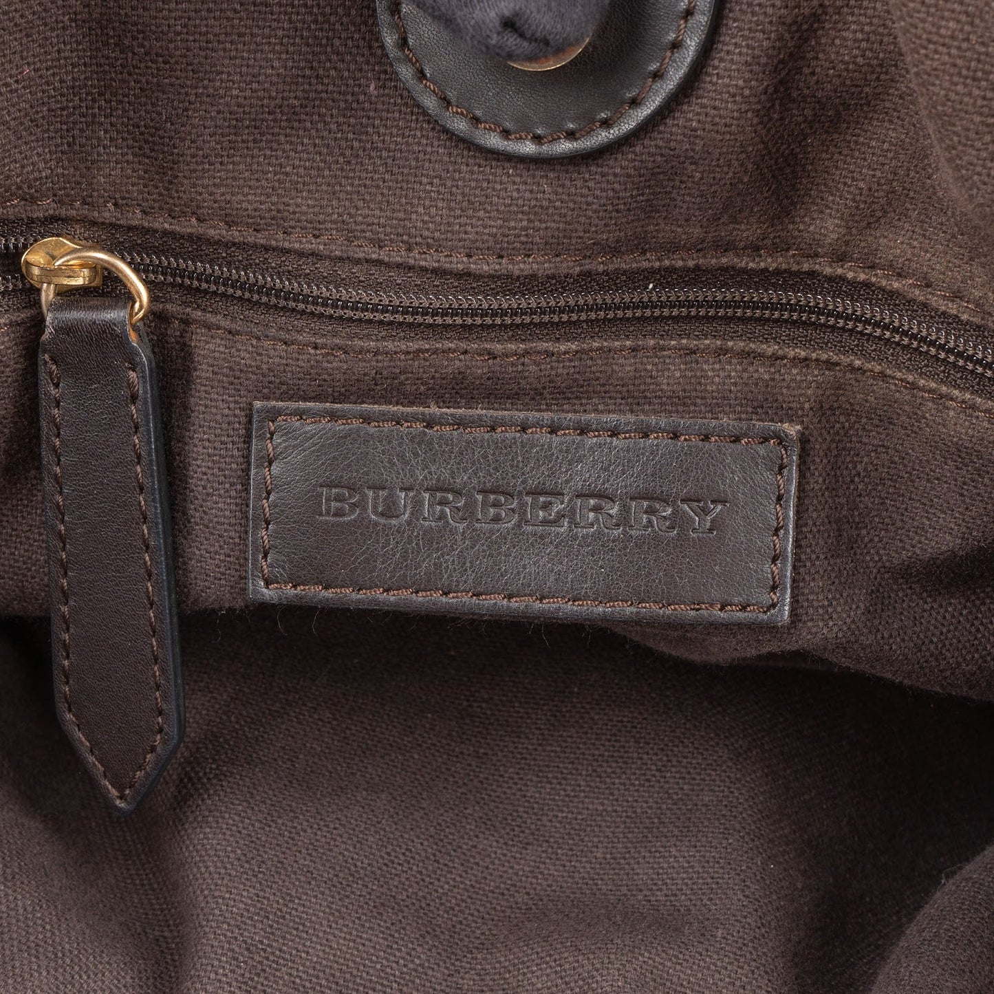 Burberry Pleated Haymarket Check Kentoville Handbag