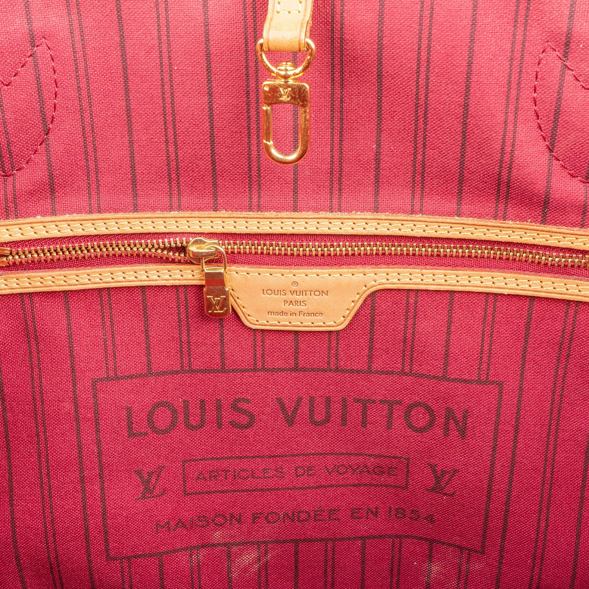 Louis Vuitton Monogram Canvas Neverfull MM Shoulder Bag