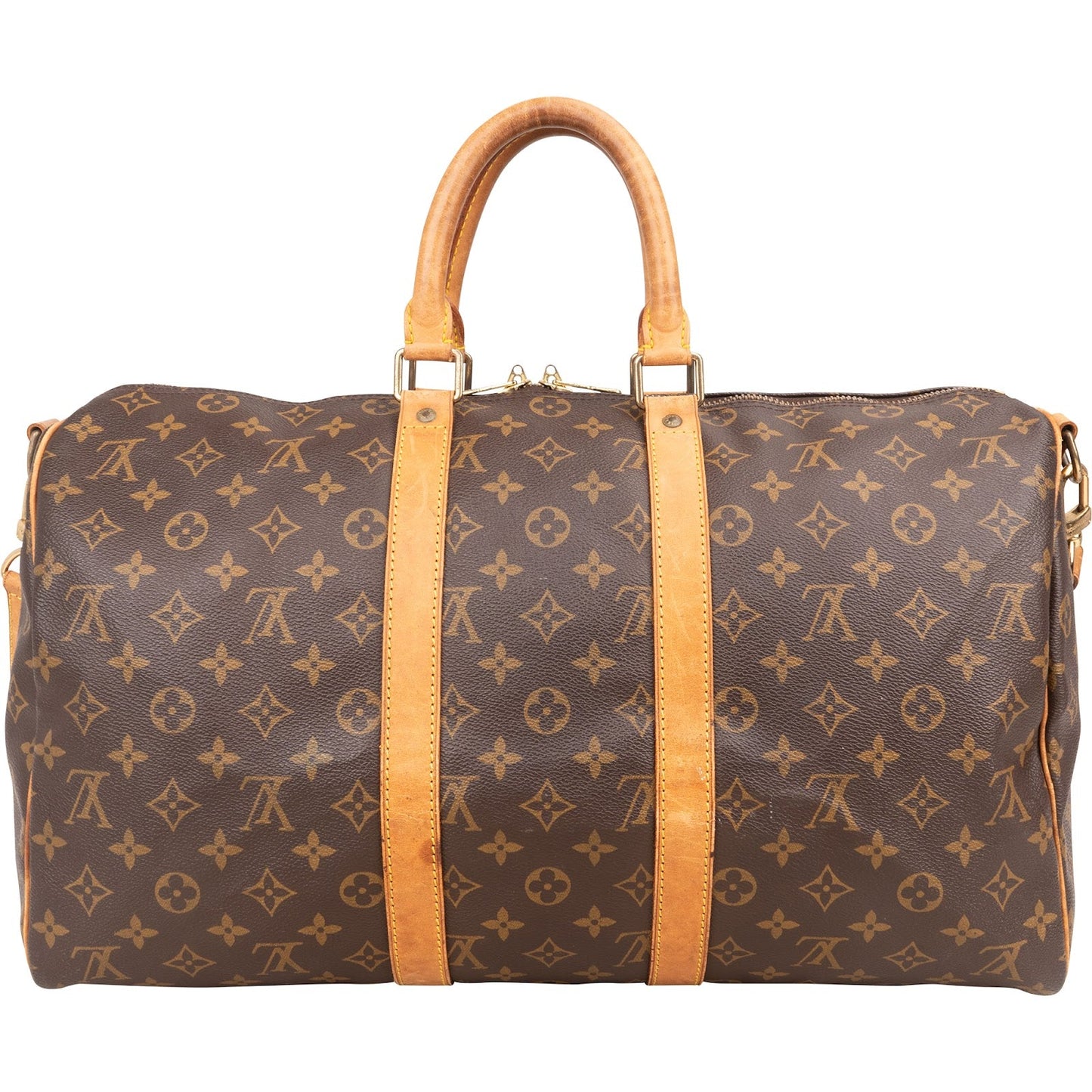 Louis Vuitton Monogram Canvas Keepall 45 Bandoulière Travel Bag