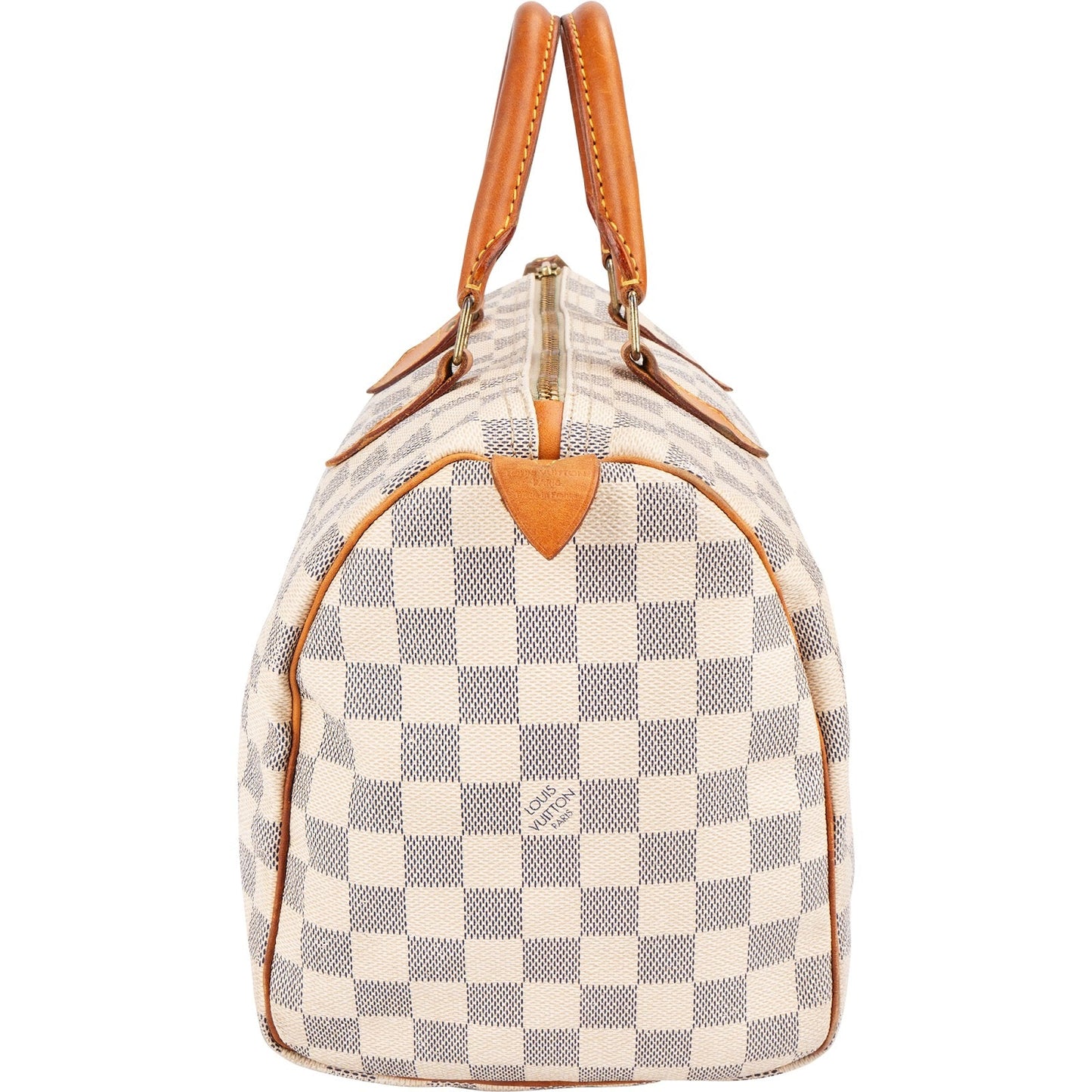 Louis Vuitton Monogram Damier Azur Canvas Speedy 30 Handbag