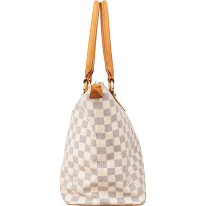 Louis Vuitton Monogram Damier Azur Canvas Saleya MM Shoulder Bag