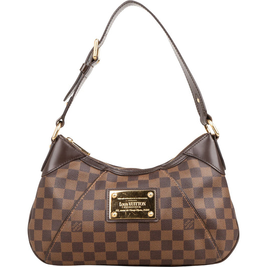 Louis Vuitton Monogram Damier Ebene Thames PM Shoulder Bag