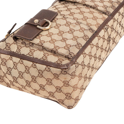 Gucci Monogram GG Canvas Abbey D-Ring Shoulder Bag