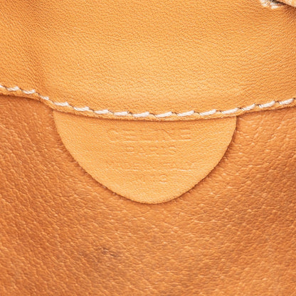 Céline Macadam Monogram Bucket Drawstring Shoulder Bag