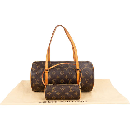Louis Vuitton Monogram Canvas Papillon Set Shoulder Bag
