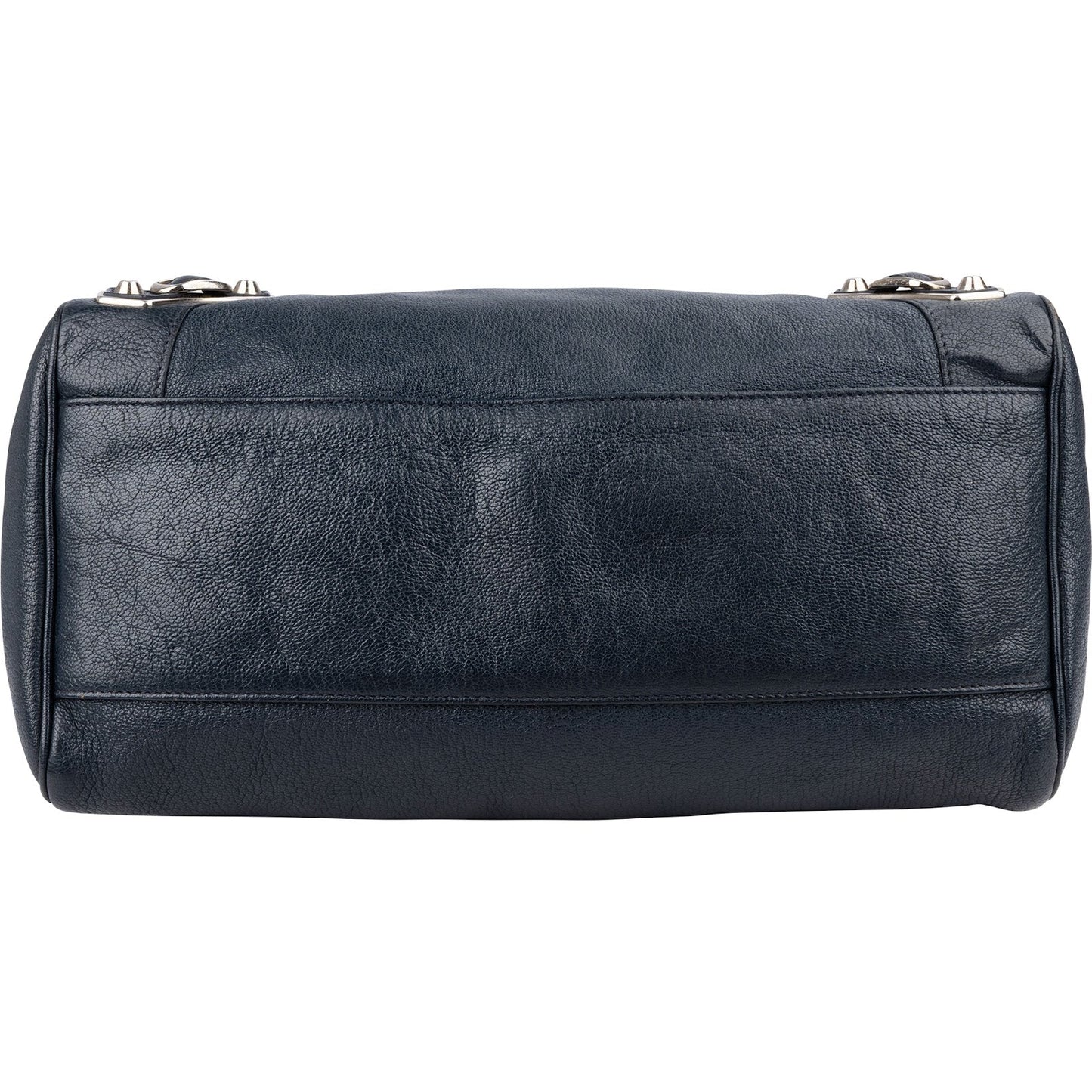 Balenciaga Blue  Leather Giant City Handbag