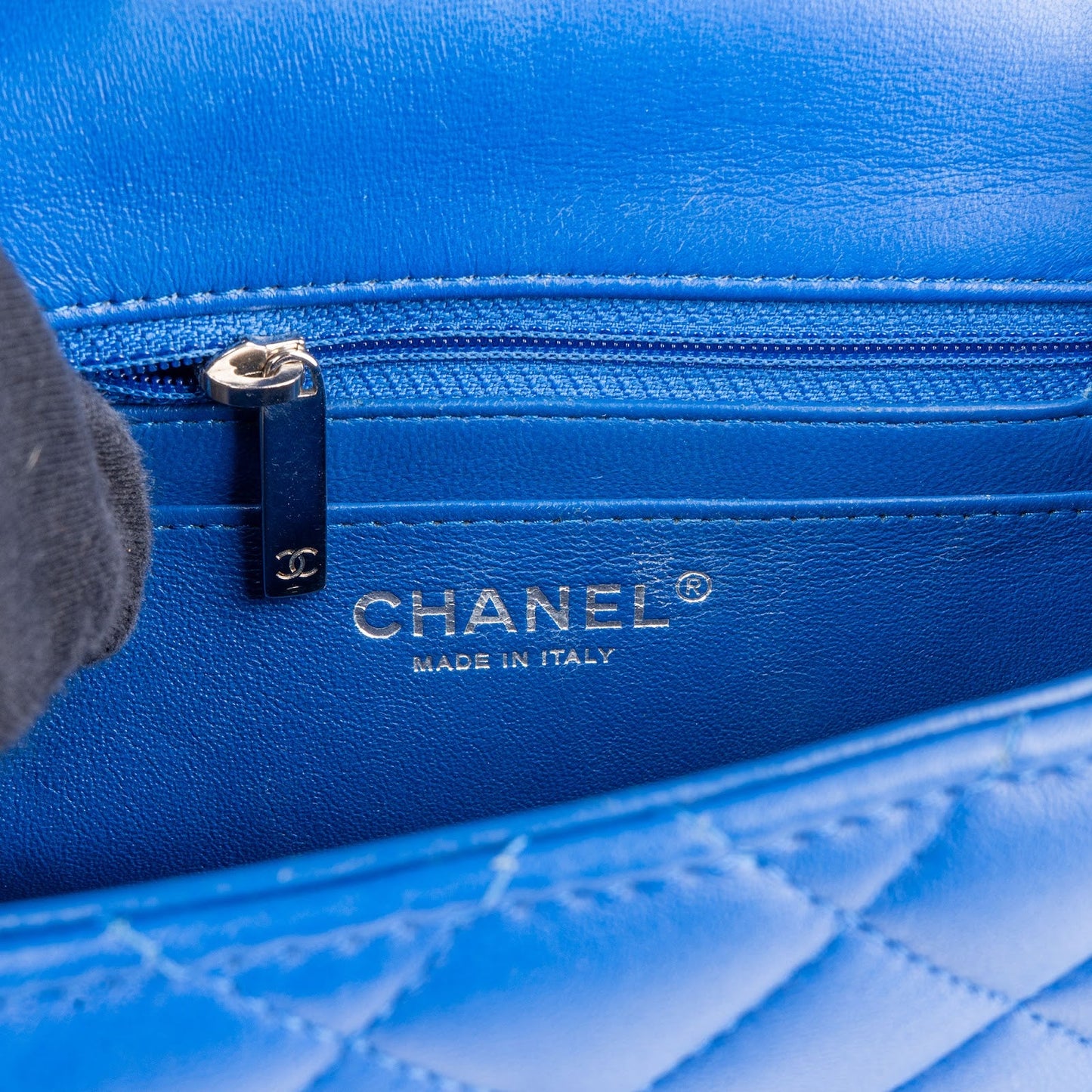 Chanel Quilted Lambskin Mini Single Flap Crossbody Bag