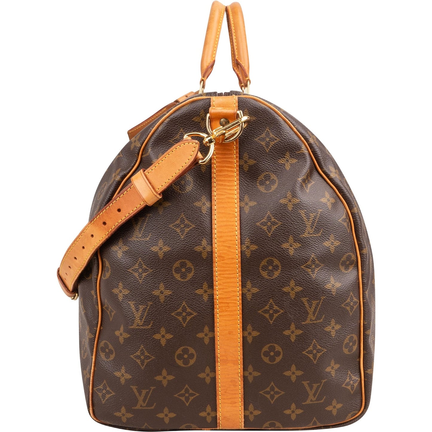 Louis Vuitton Monogram Canvas Keepall 60 Bandoulière Travel Bag