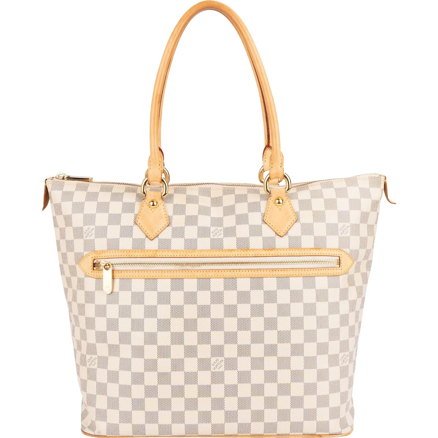 Louis Vuitton Monogram Damier Azur Saleya GM Handbag