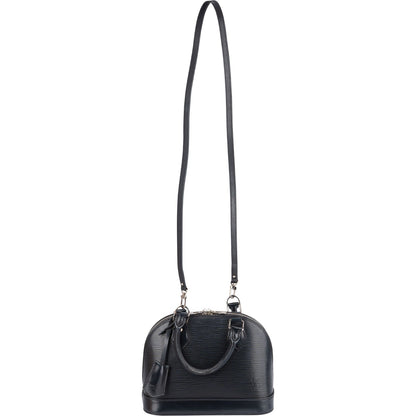 Louis Vuitton Noir Epi Leather Alma BB Handbag