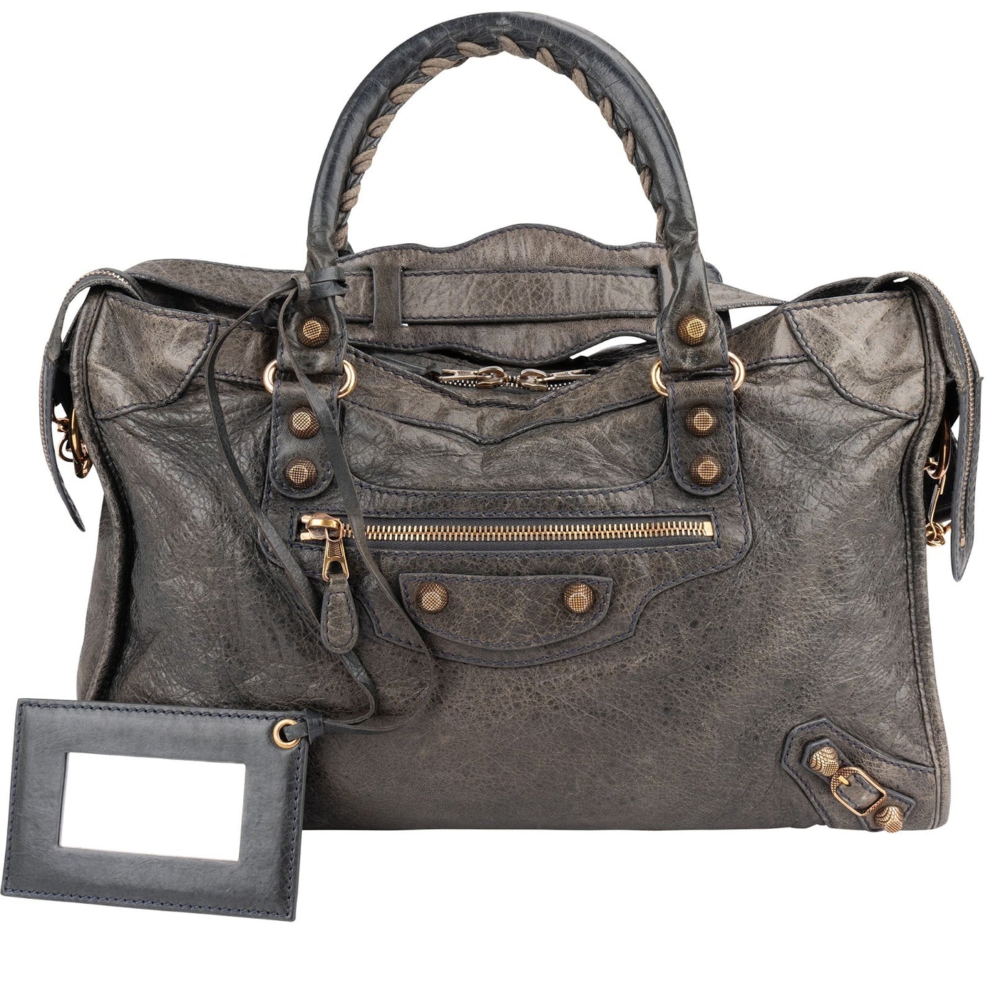 Balenciaga Leather City Handbag