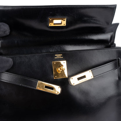 Hermès Box Calf Kelly Sellier 32 Handbag