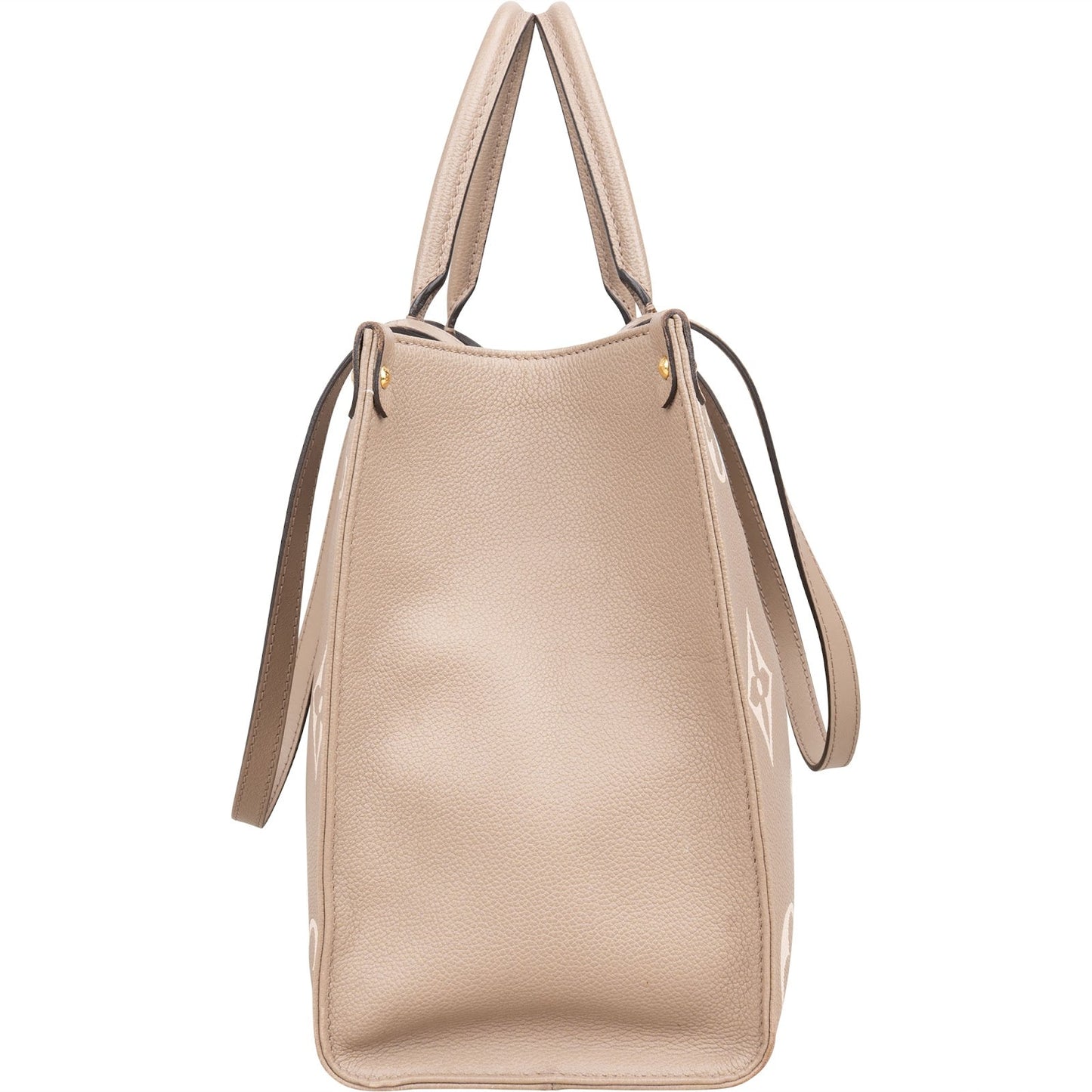 Louis Vuitton Leather Monogram Giant OnTheGo MM Handbag